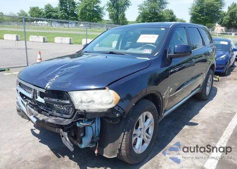 2011 Dodge Durango Express z USA, uszkodzony, nr VIN 1D4RE2GG8BC653980